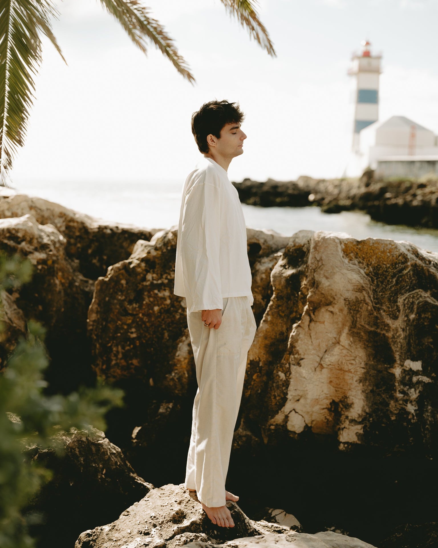 Riviera Longsleeve White