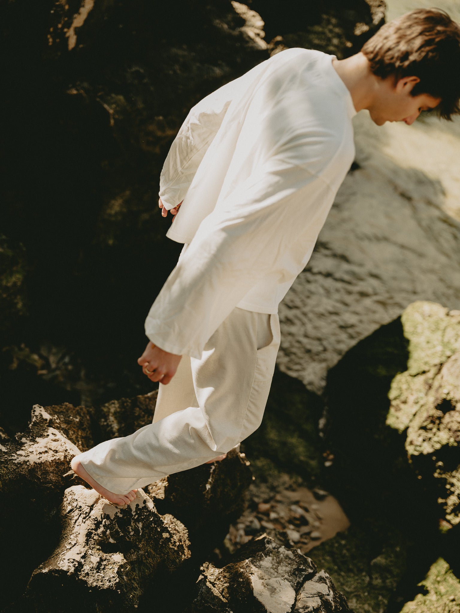 Riviera Longsleeve White