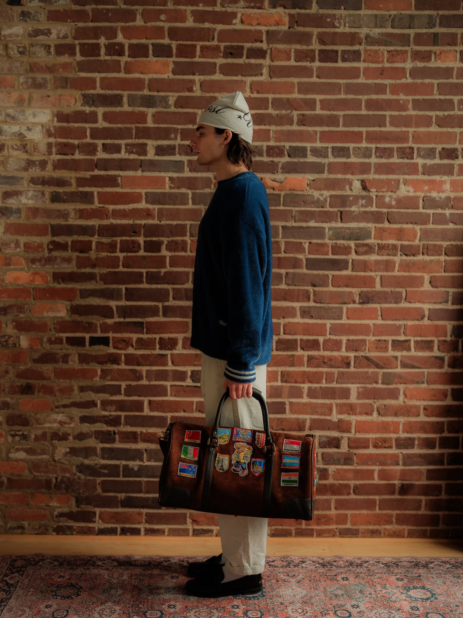 Studio Mohair Knit Navy