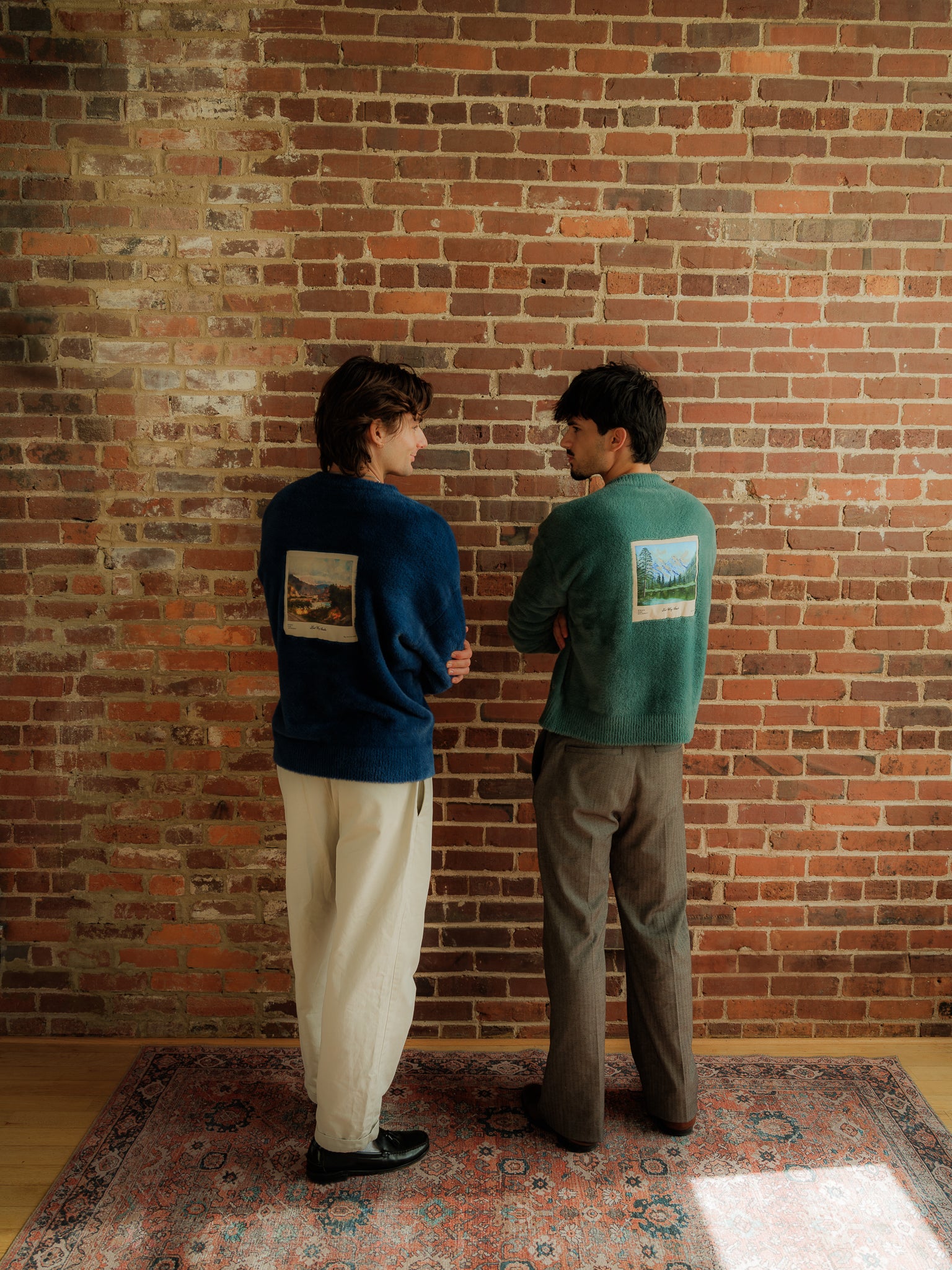 Studio Mohair Knit Pine