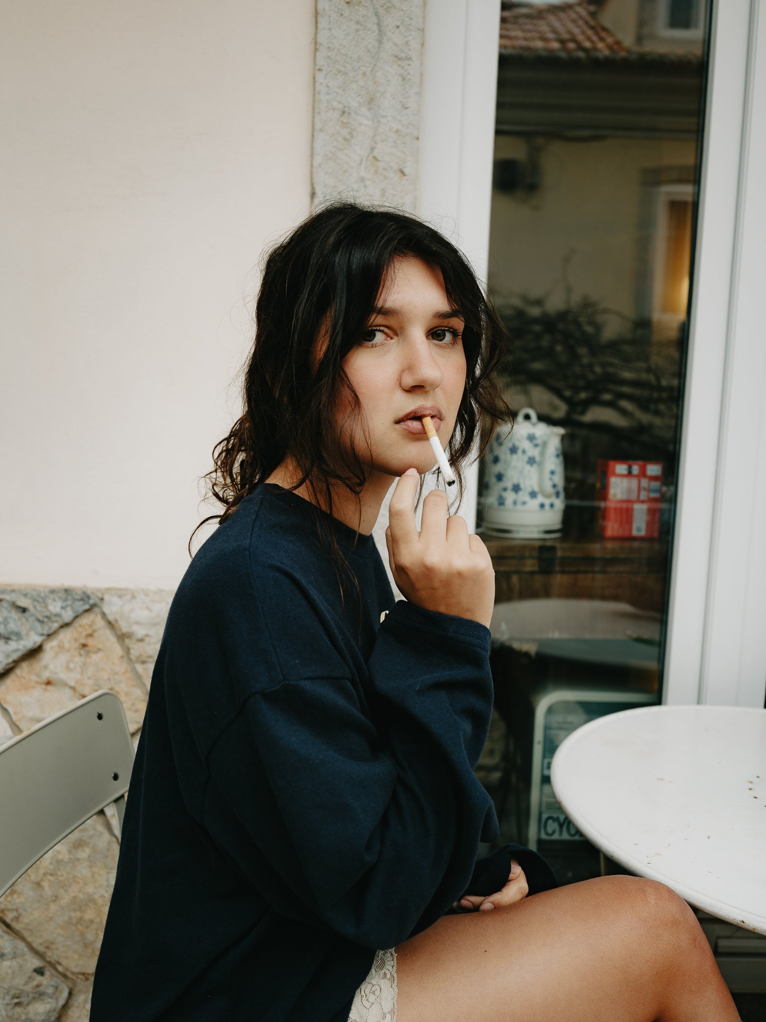 Riviera Longsleeve Navy