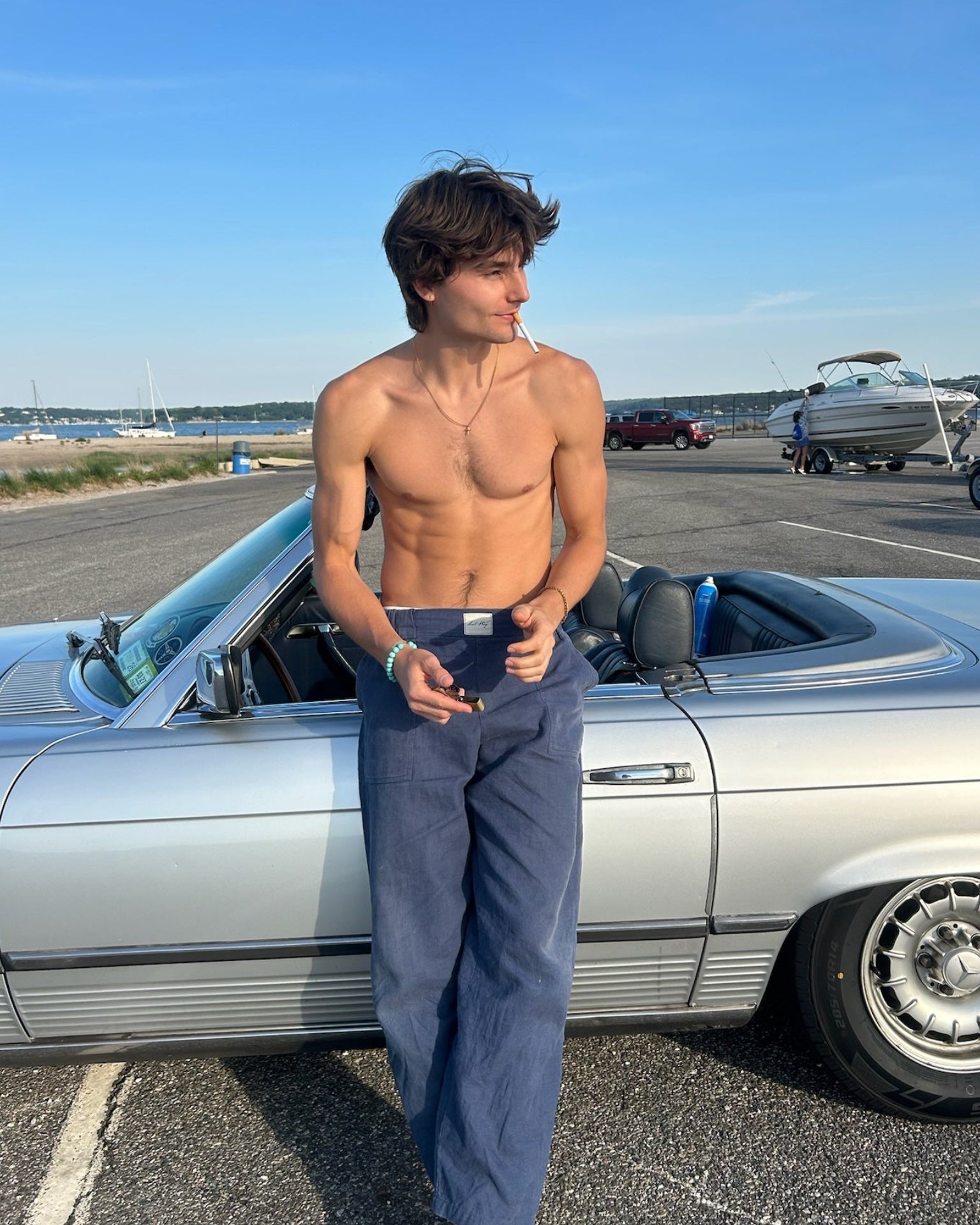 Harbor Pants Blue