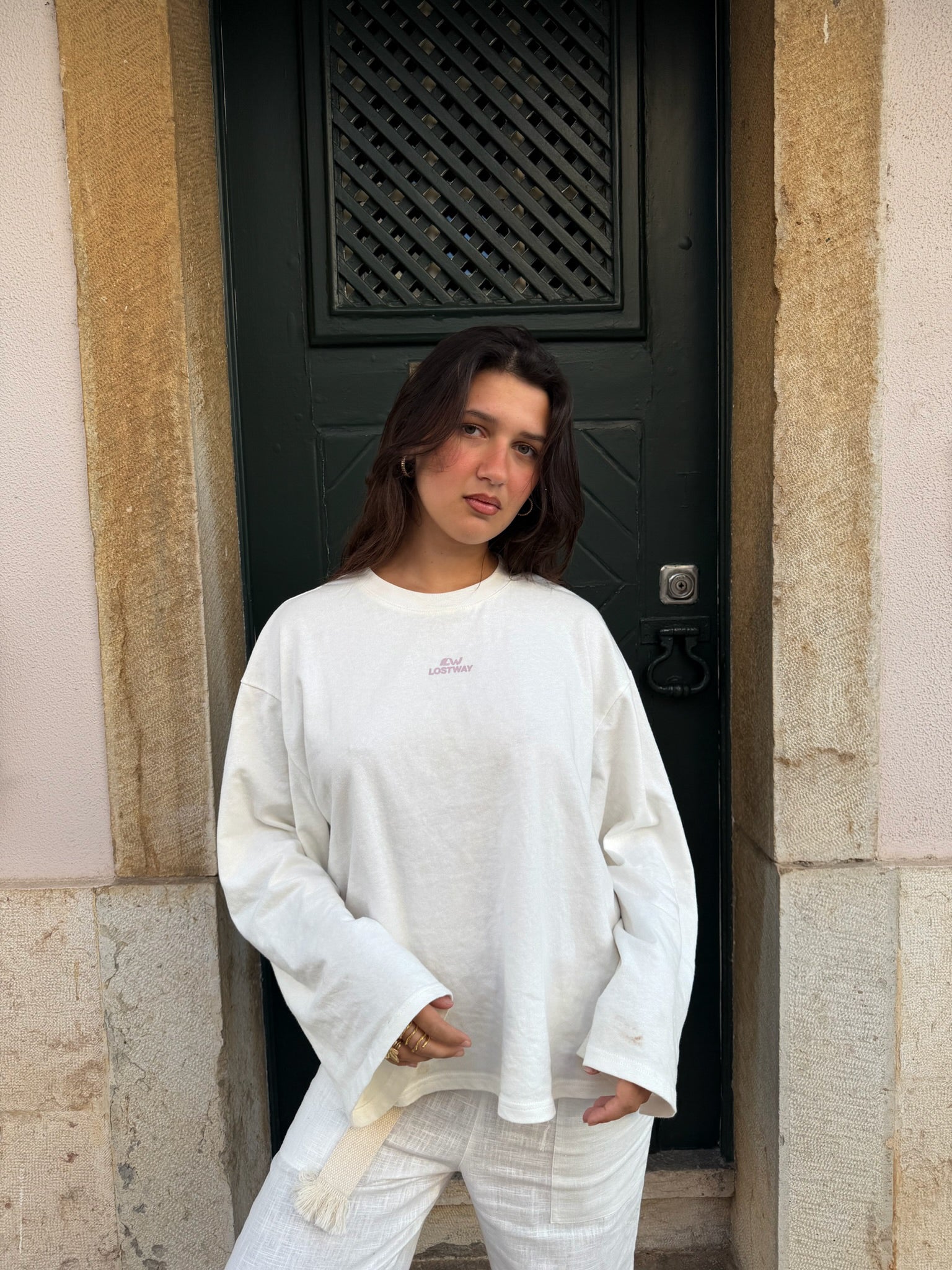 Riviera Longsleeve White