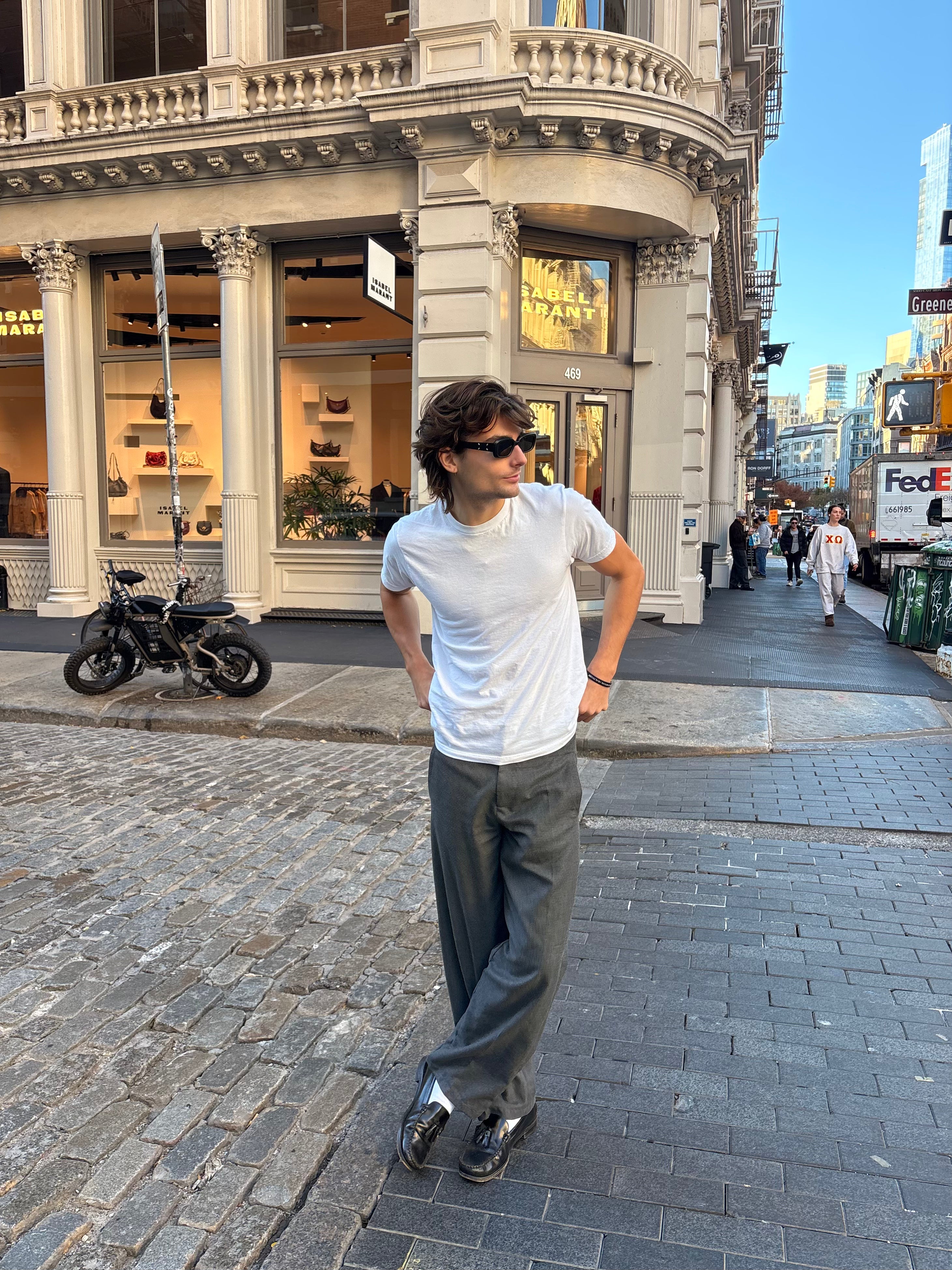 Moreno Trouser Charcoal