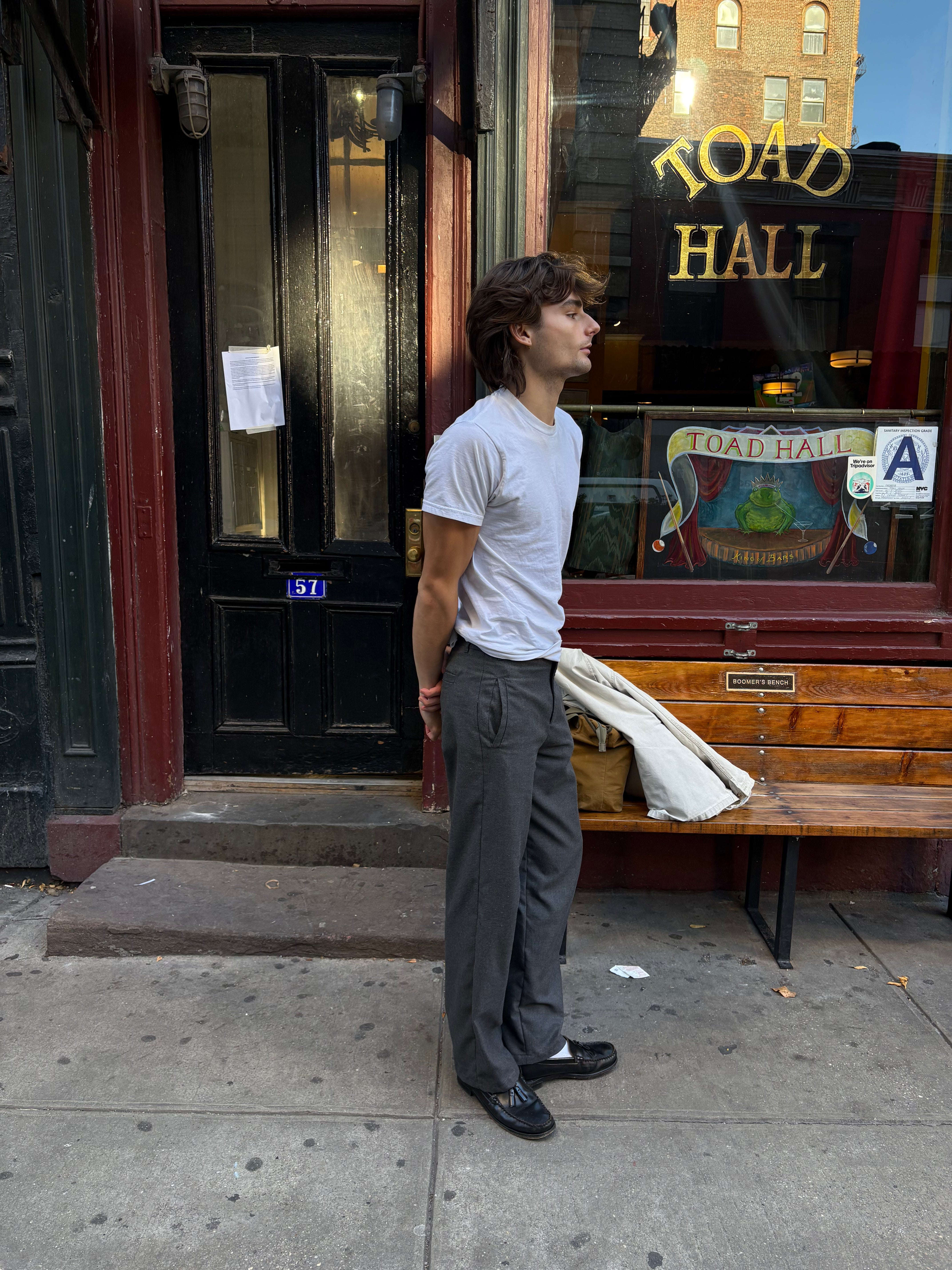 Moreno Trouser Charcoal