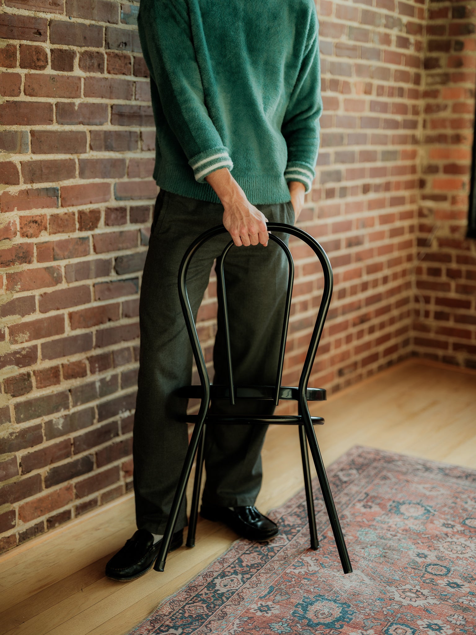 Studio Mohair Knit Pine