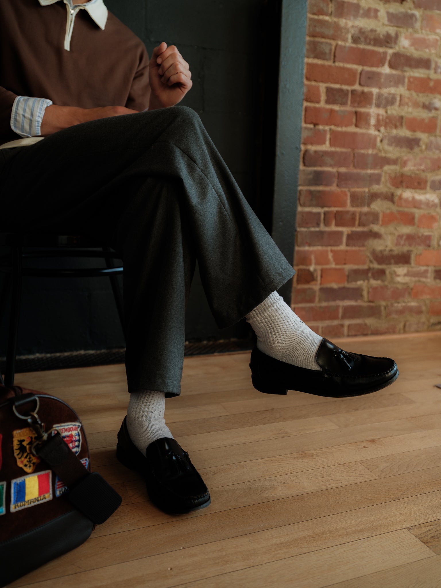 Moreno Trouser Charcoal